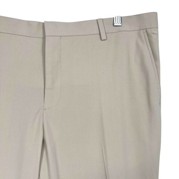 Nordstrom Rack Mens Beige Extra Trim Fit Dress Pants Size 38WX34L NWOT - Picture 2 of 10